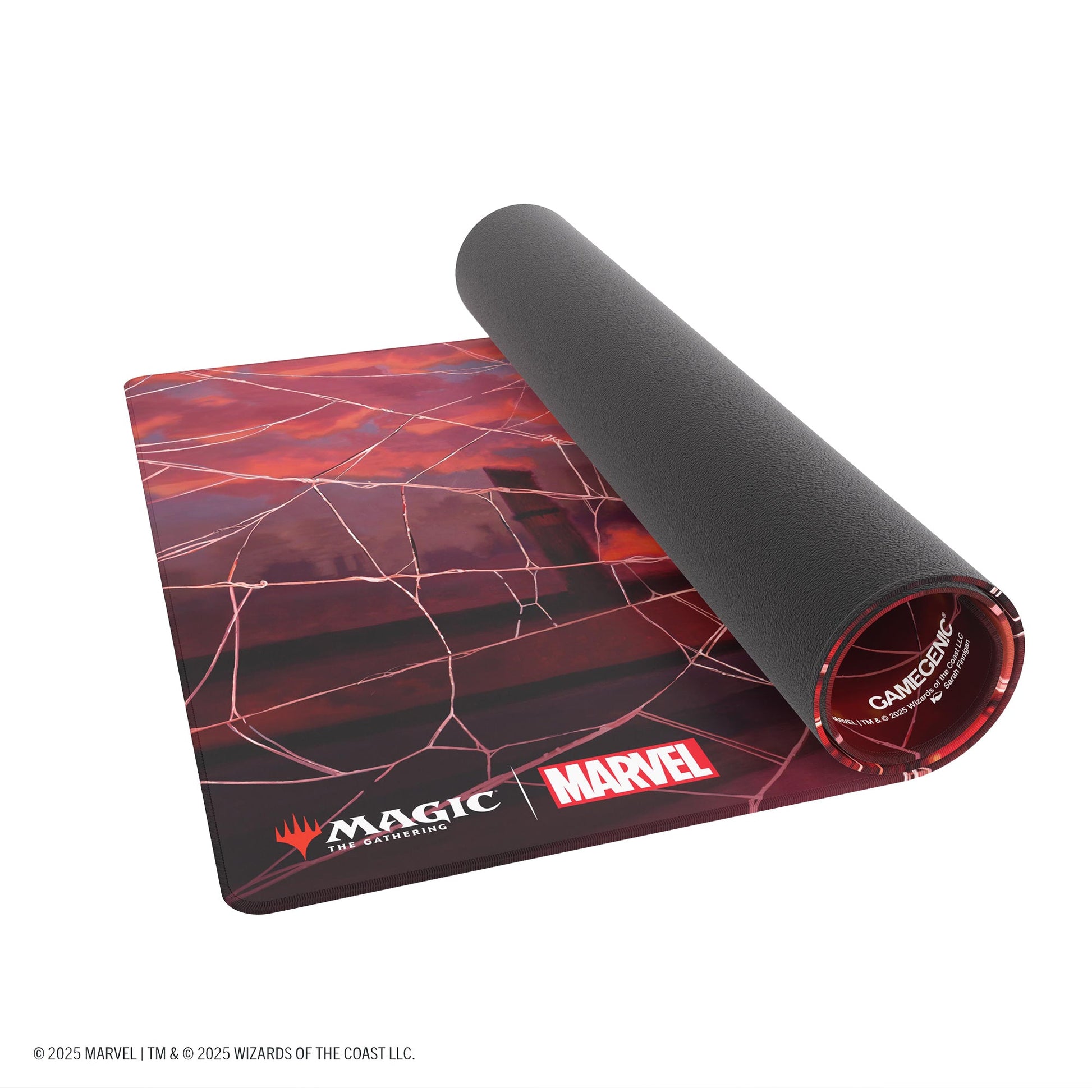 Magic: The Gathering | Marvel's Spider-Man Shiny Playmat - Spider-Man Mountain - Thảm Chơi Bài Cao Cấp Gamegenic - Góc nhìn khác 3