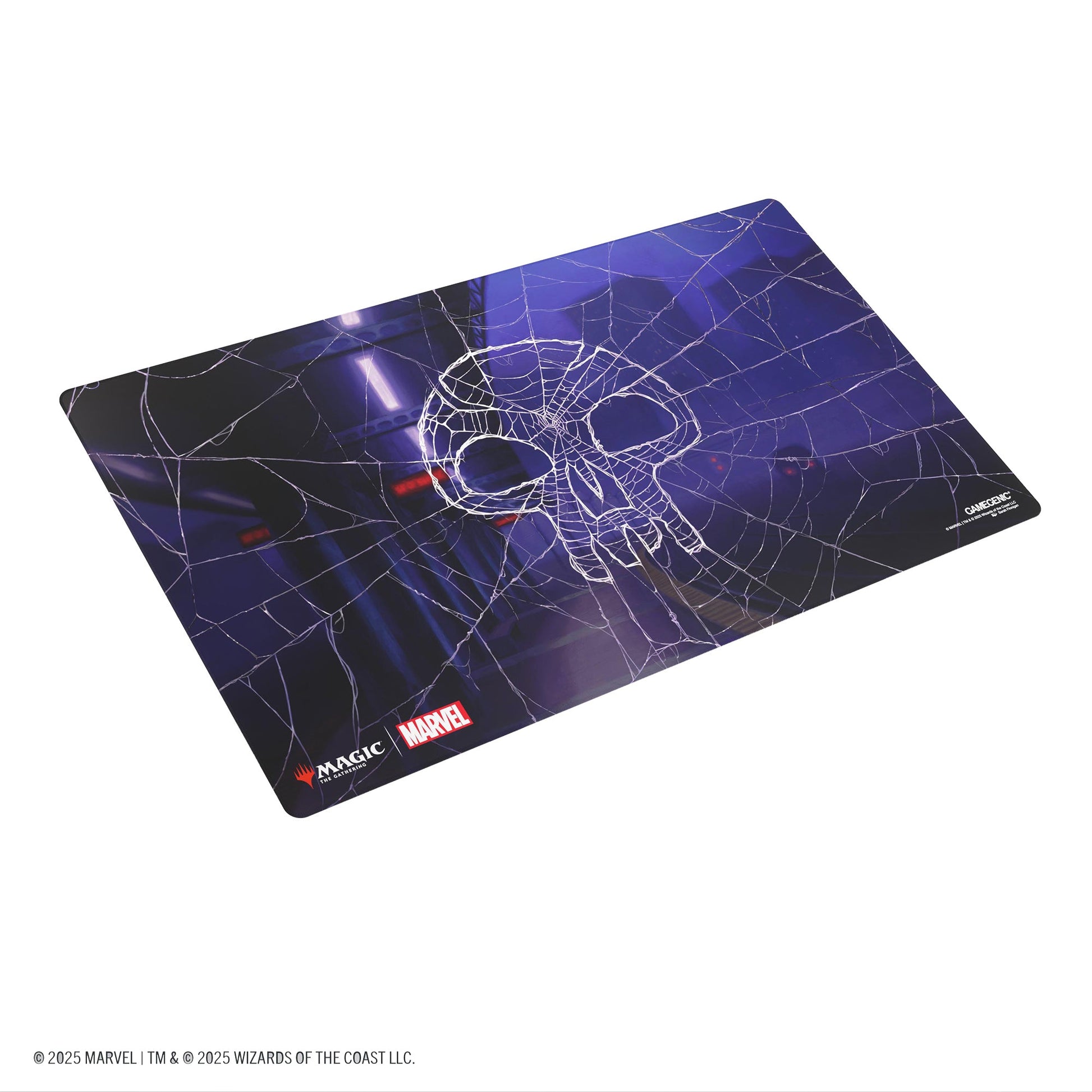 Magic: The Gathering | Marvel's Spider-Man Shiny Playmat - Spider-Man Swamp - Thảm Chơi Bài TCG Cao Cấp Gamegenic - Hình ảnh chi tiết 2