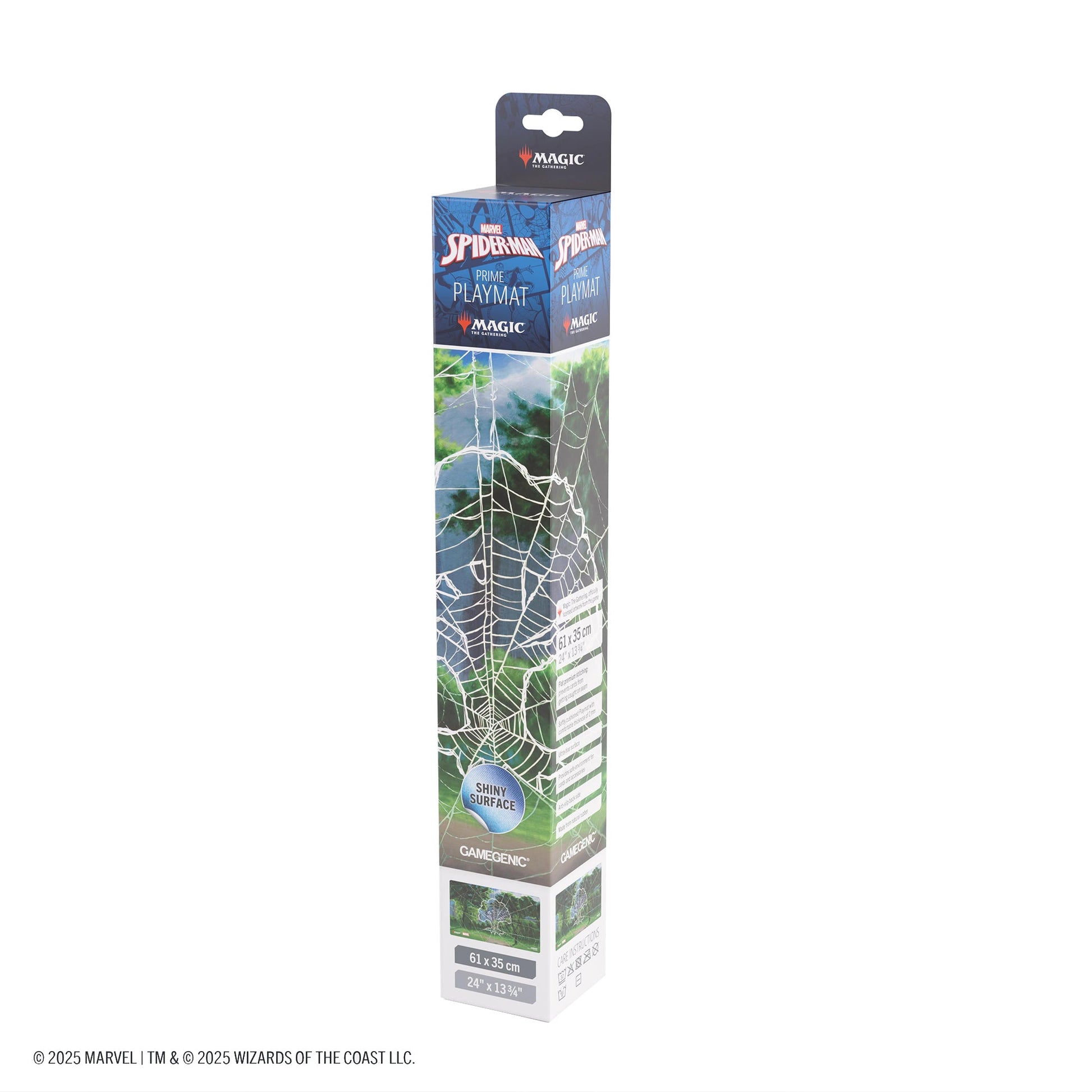 Magic: The Gathering | Marvel's Spider-Man Shiny Playmat - Spider-Man Forest - Thảm Chơi TCG Cao Cấp Gamegenic - Hình ảnh bổ sung 5