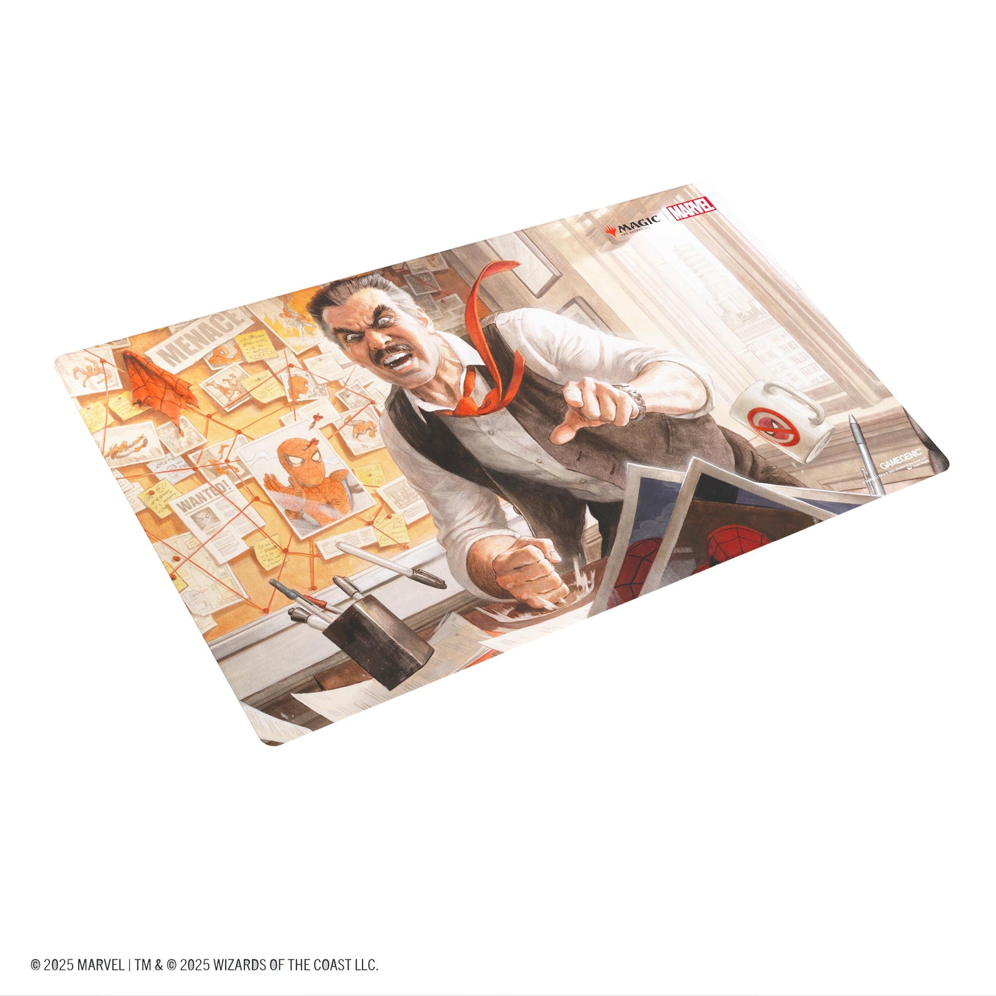 Magic: The Gathering | Marvel's Spider-Man Prime Playmat - J. Jonah Jameson Thảm Chơi Bài TCG Cao Cấp Gamegenic - Hình ảnh chi tiết 2