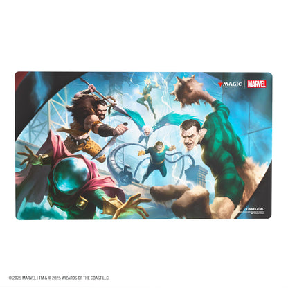 Magic: The Gathering | Marvel's Spider-Man Prime Playmat - Sinister Six - Thảm chơi bài TCG cao cấp Gamegenic - Hình ảnh sản phẩm