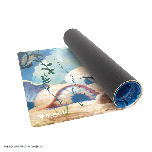 Magic: The Gathering | Lorwyn Eclipsed Shiny Playmat - Hallowed Fountain