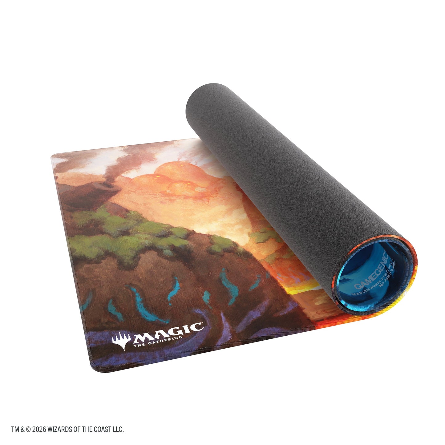 Magic: The Gathering | Lorwyn Eclipsed Shiny Playmat - Steam Vents