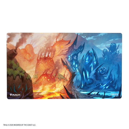 Magic: The Gathering | Lorwyn Eclipsed Shiny Playmat - Steam Vents