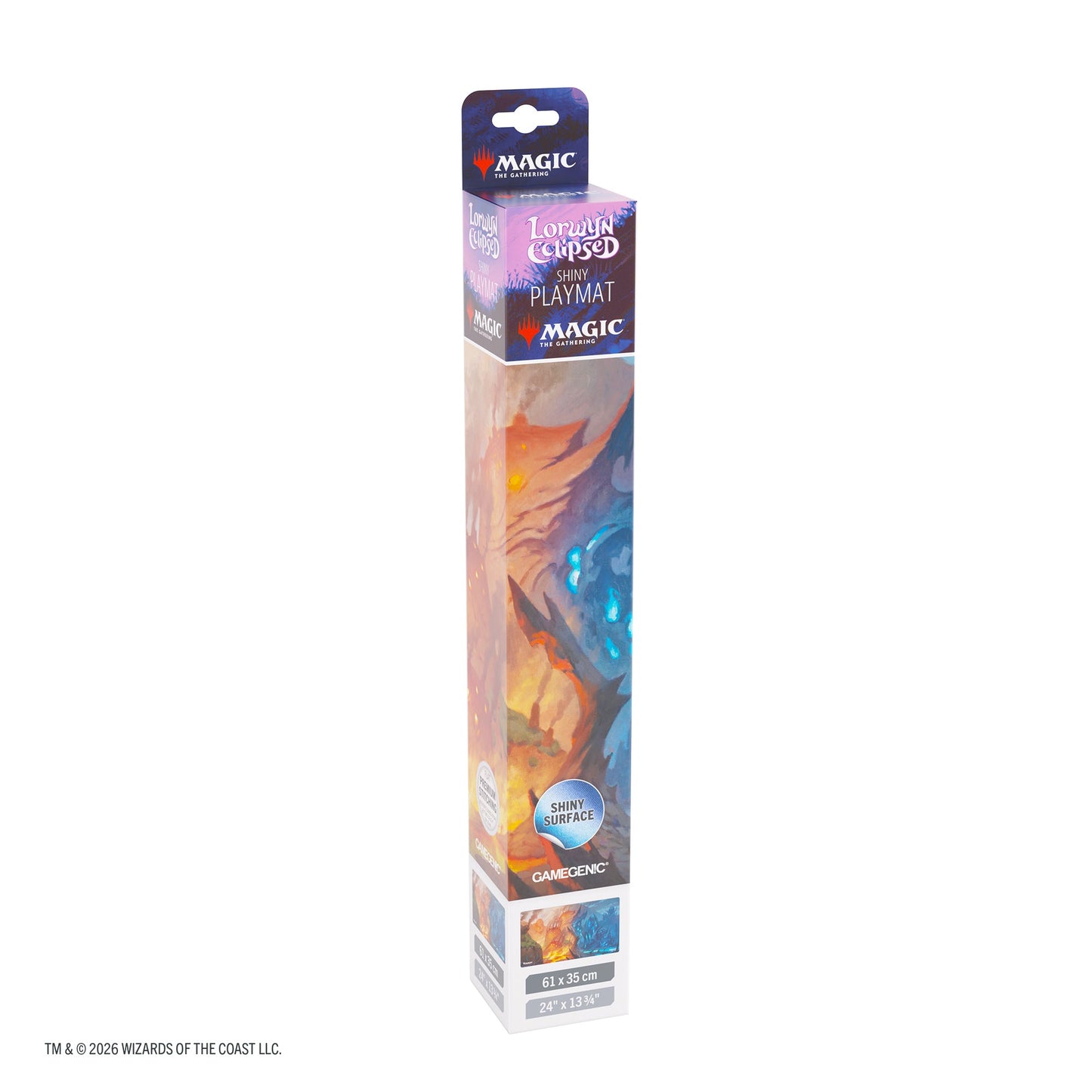 Magic: The Gathering | Lorwyn Eclipsed Shiny Playmat - Steam Vents