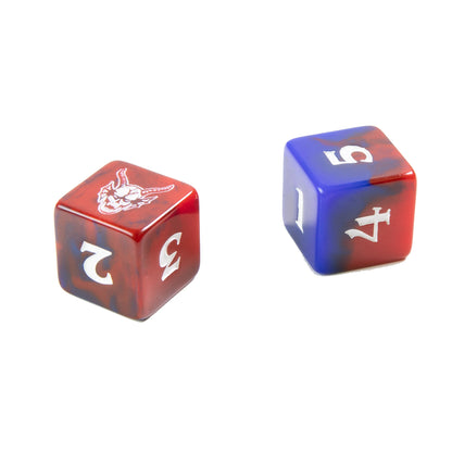 Stranger Things - Hellfire Club Hellfire Club D6 Dice Set (12x) – 16mm - Bộ Xúc Xắc 12 Viên Chính Hãng Gamegenic - Hình ảnh chi tiết 2