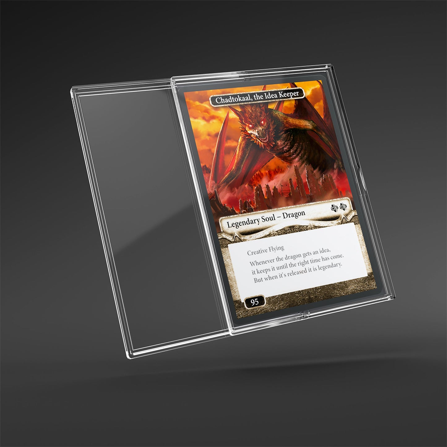 Slide Card Cases - Premium Hard-Shell Card Holders (12 Pack) - Hộp Bảo Vệ Bài Cứng Cao Cấp - Gamegenic - Góc nhìn khác 3