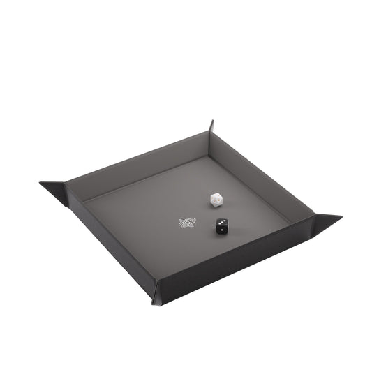 Magnetic Dice Tray Square Black/Gray - Khay Gieo Xúc Xắc Từ Tính - Gamegenic