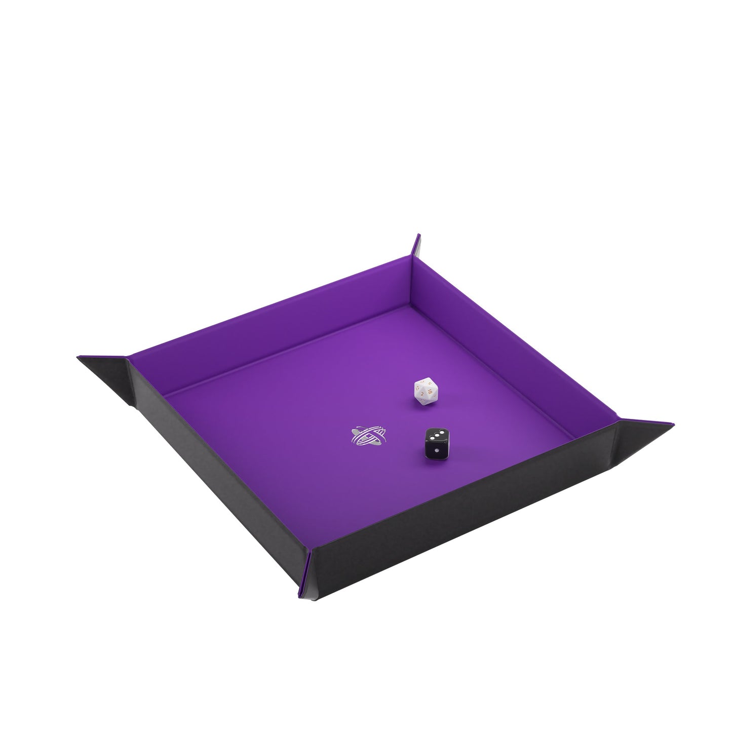 Magnetic Dice Tray Square Black/Purple - Khay Đổ Xúc Xắc Từ Tính - Gamegenic