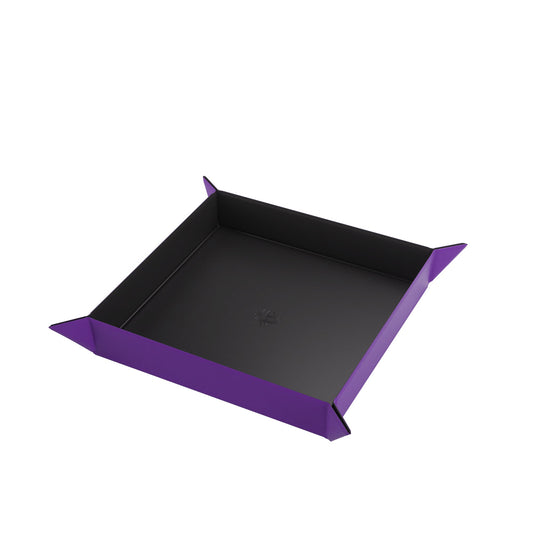 Magnetic Dice Tray Square Black/Purple - Khay Đổ Xúc Xắc Từ Tính - Gamegenic