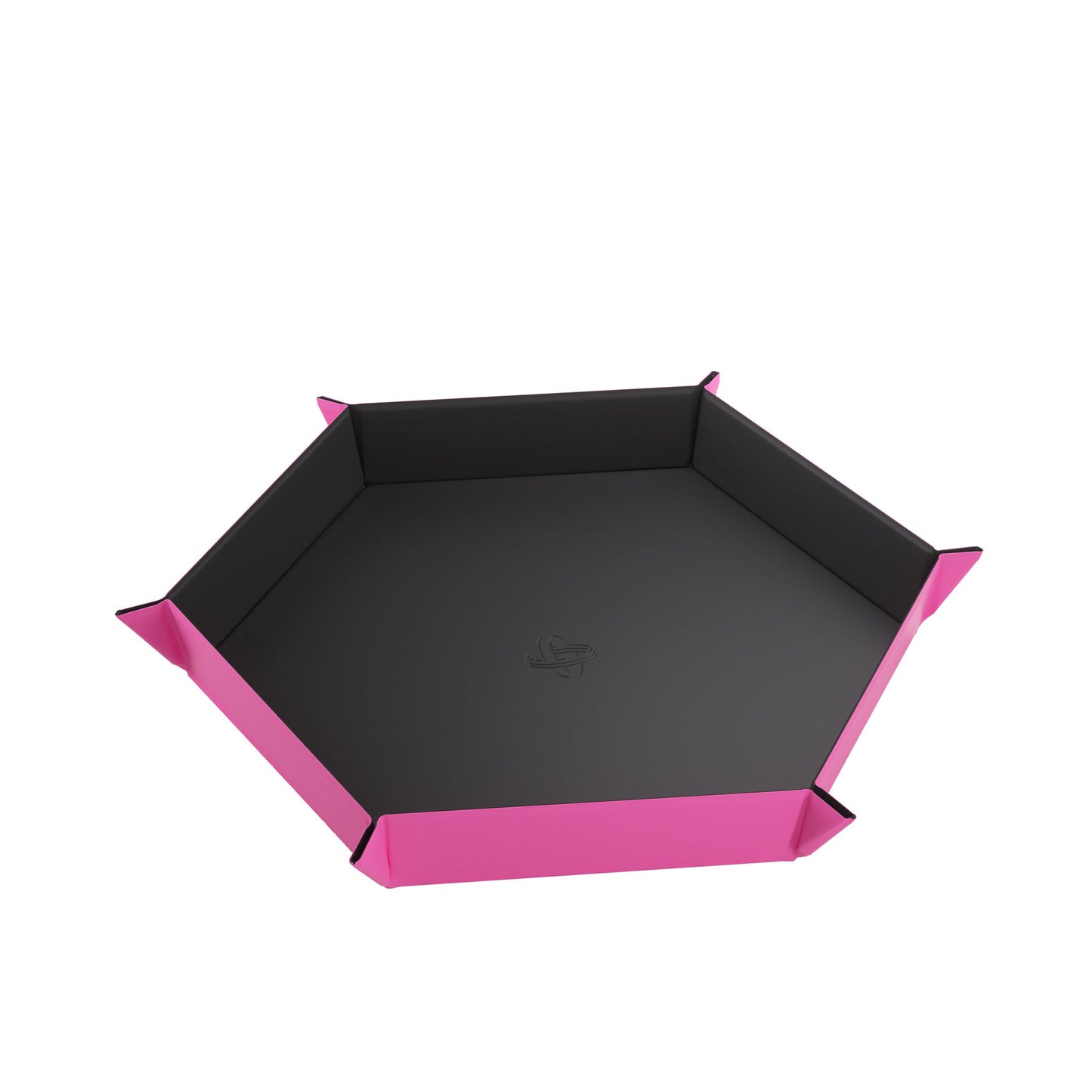 Magnetic Dice Tray Hexagonal Black/Pink - Khay Đổ Xúc Xắc Từ Tính Lục Giác - Gamegenic