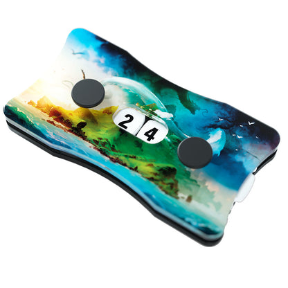 Life Counters Double Dials - Island - Phụ kiện đếm điểm cao cấp Gamegenic