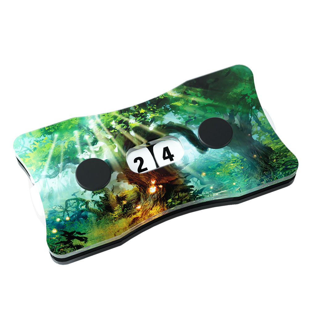 Life Counters Double Dials Forest Design - Bộ Đếm Điểm Máu 2 Vòng Quay - Gamegenic