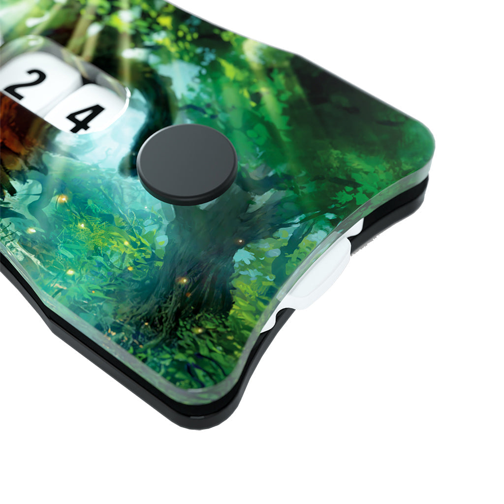 Life Counters Double Dials Forest Design - Bộ Đếm Điểm Máu 2 Vòng Quay - Gamegenic