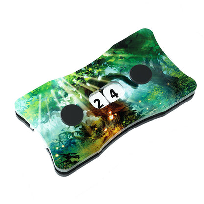 Life Counters Double Dials Forest Design - Bộ Đếm Điểm Máu 2 Vòng Quay - Gamegenic