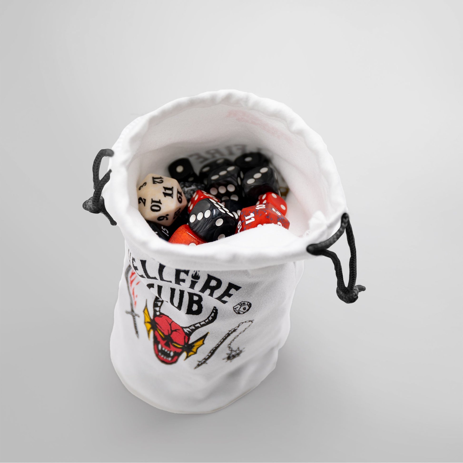 Stranger Things - Hellfire Club Dice Bag - Túi Đựng Xúc Xắc Cao Cấp Gamegenic - Hình ảnh chi tiết 2