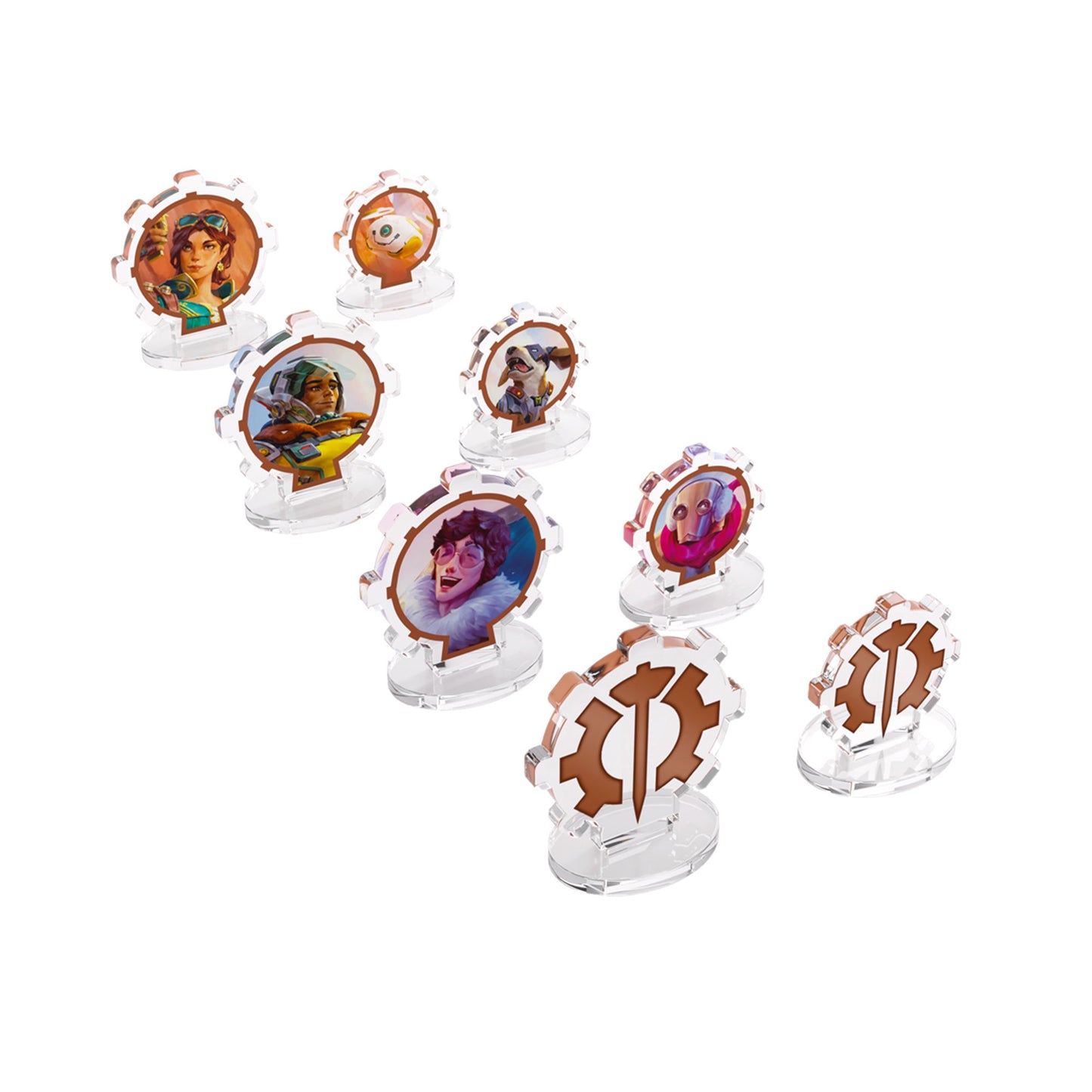 Altered Premium Hero Standees Axiom - Mô hình Standee Acrylic nhân vật - Gamegenic