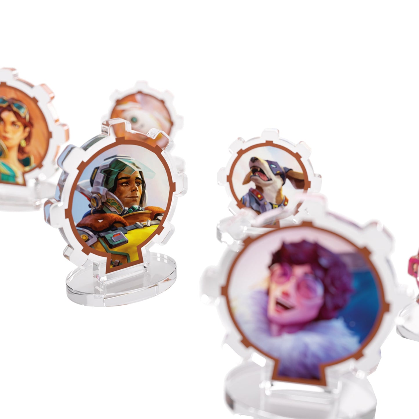 Altered Premium Hero Standees Axiom - Mô hình Standee Acrylic nhân vật - Gamegenic