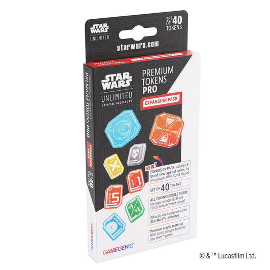 Star Wars: Unlimited Premium Tokens Pro Expansion Pack - Phụ kiện Token Cao Cấp Gamegenic