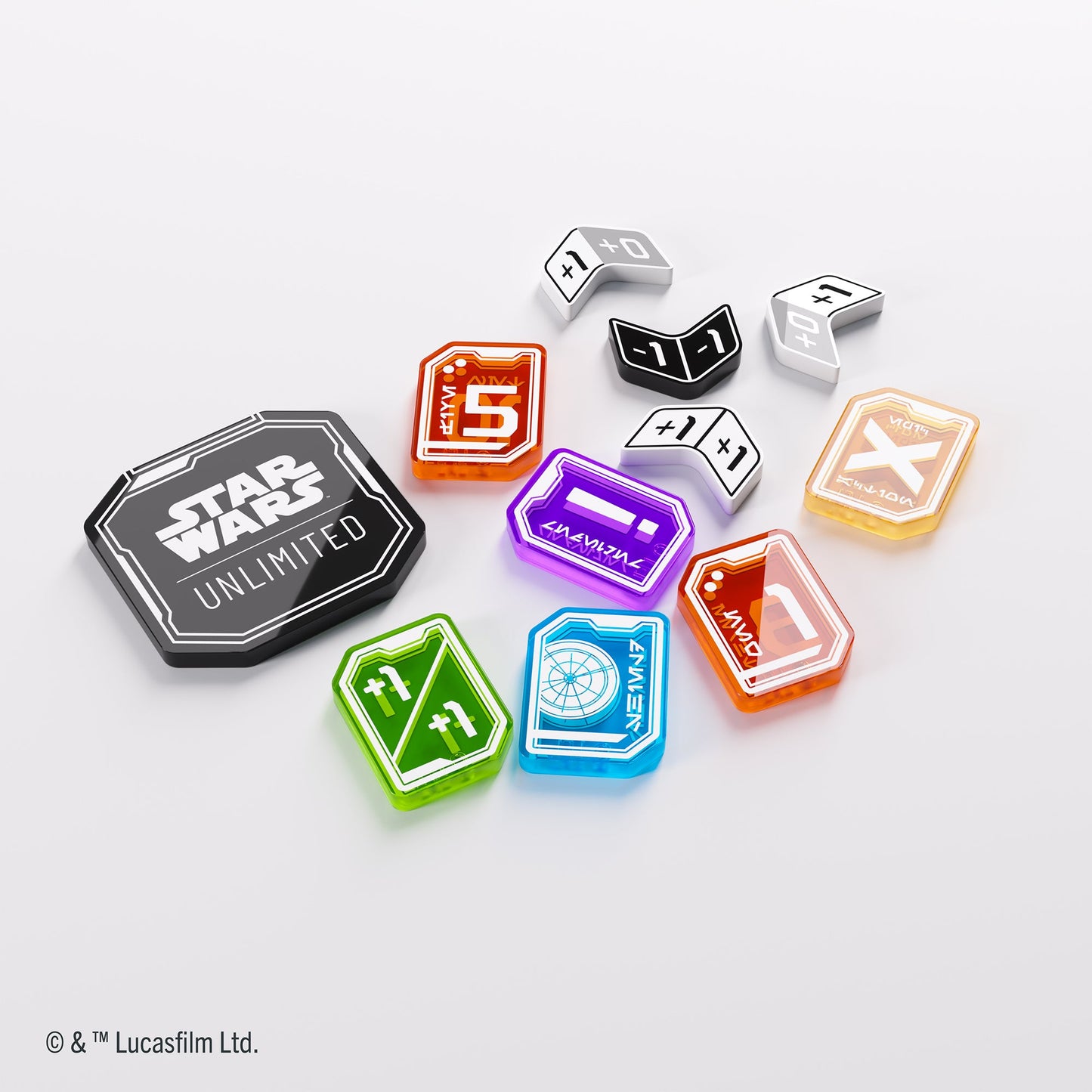 Star Wars: Unlimited Premium Tokens Pro - Bộ Token Acrylic Cao Cấp Gamegenic