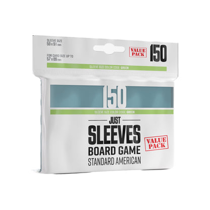 Just Sleeves - Standard American Value Pack (150)