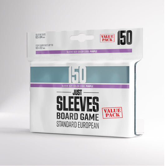 Just Sleeves - Standard European Value Pack (150)