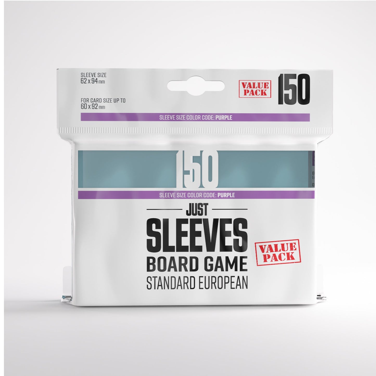 Just Sleeves - Standard European Value Pack (150)