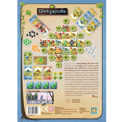 Ginkgopolis Board Game - Trò chơi chiến thuật xây dựng thành phố - Pearl Games