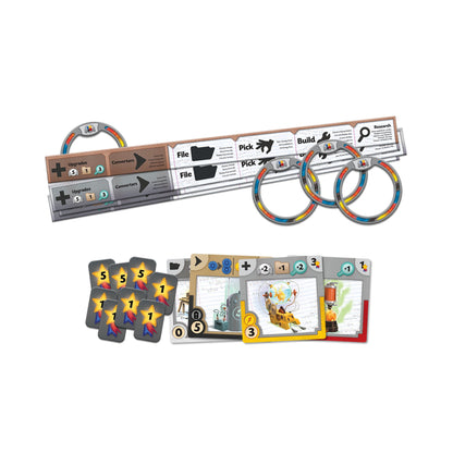 Gizmos 2nd Edition Board Game - Trò chơi chiến thuật xây dựng động cơ - CMON