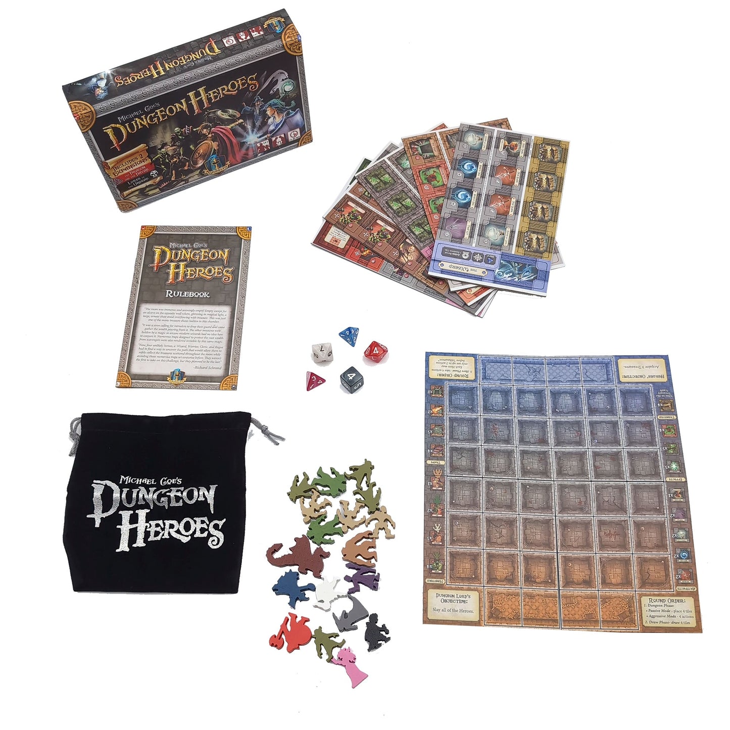 Dungeon Heroes Board Game - Trò chơi chiến thuật Roguelike - Tabletop Tycoon - Góc nhìn khác 3