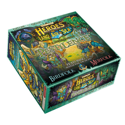 Heroes of Land, Air and Sea: Pestilence Expansion - Bản Mở Rộng Board Game Chiến Thuật - Tabletop Tycoon