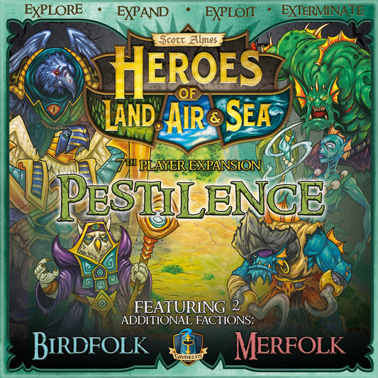 Heroes of Land, Air and Sea: Pestilence Expansion - Bản Mở Rộng Board Game Chiến Thuật - Tabletop Tycoon