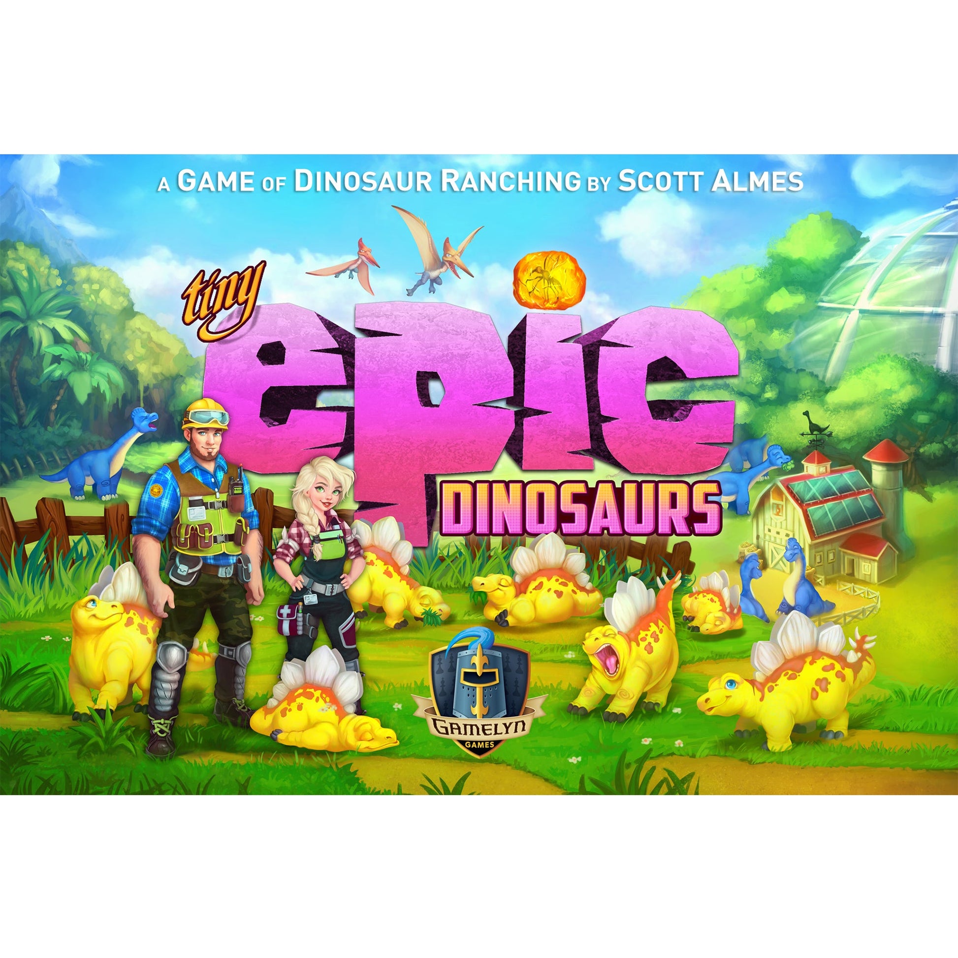 Tiny Epic Dinosaurs Retail Base Game - Board Game Chiến Thuật Nuôi Khủng Long - Tabletop Tycoon - Hình ảnh chi tiết 2