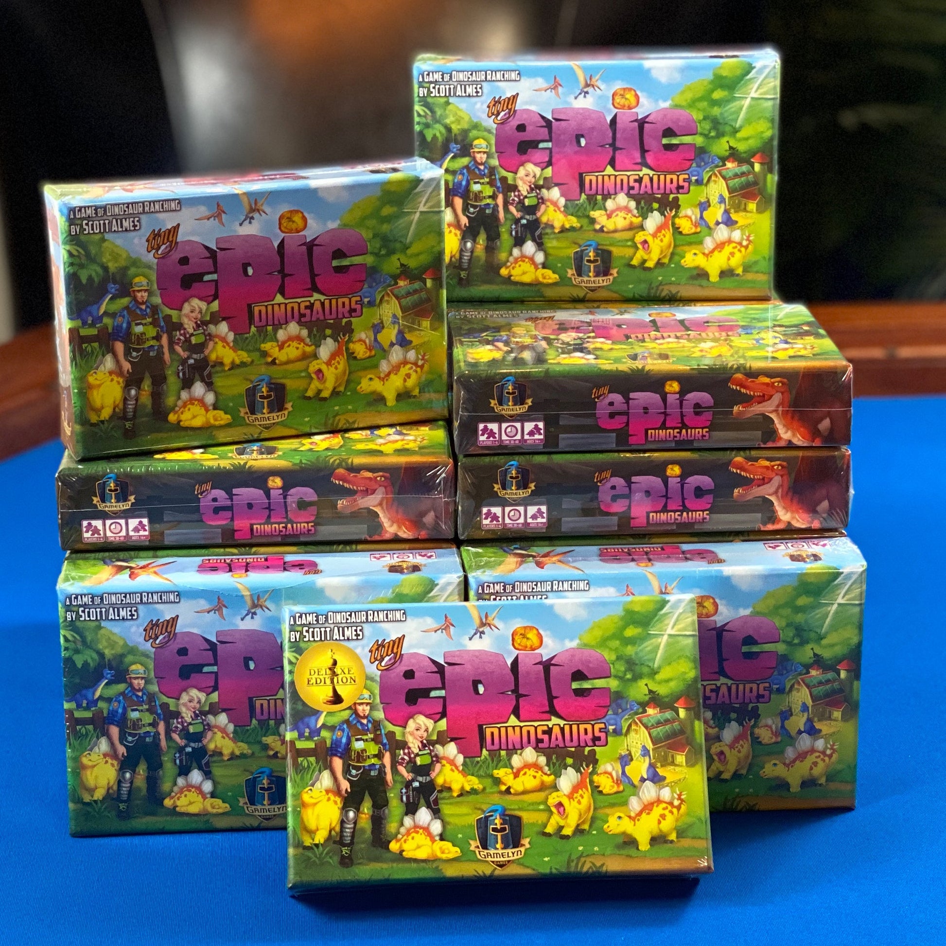 Tiny Epic Dinosaurs Retail Base Game - Board Game Chiến Thuật Nuôi Khủng Long - Tabletop Tycoon - Hình ảnh bổ sung 4