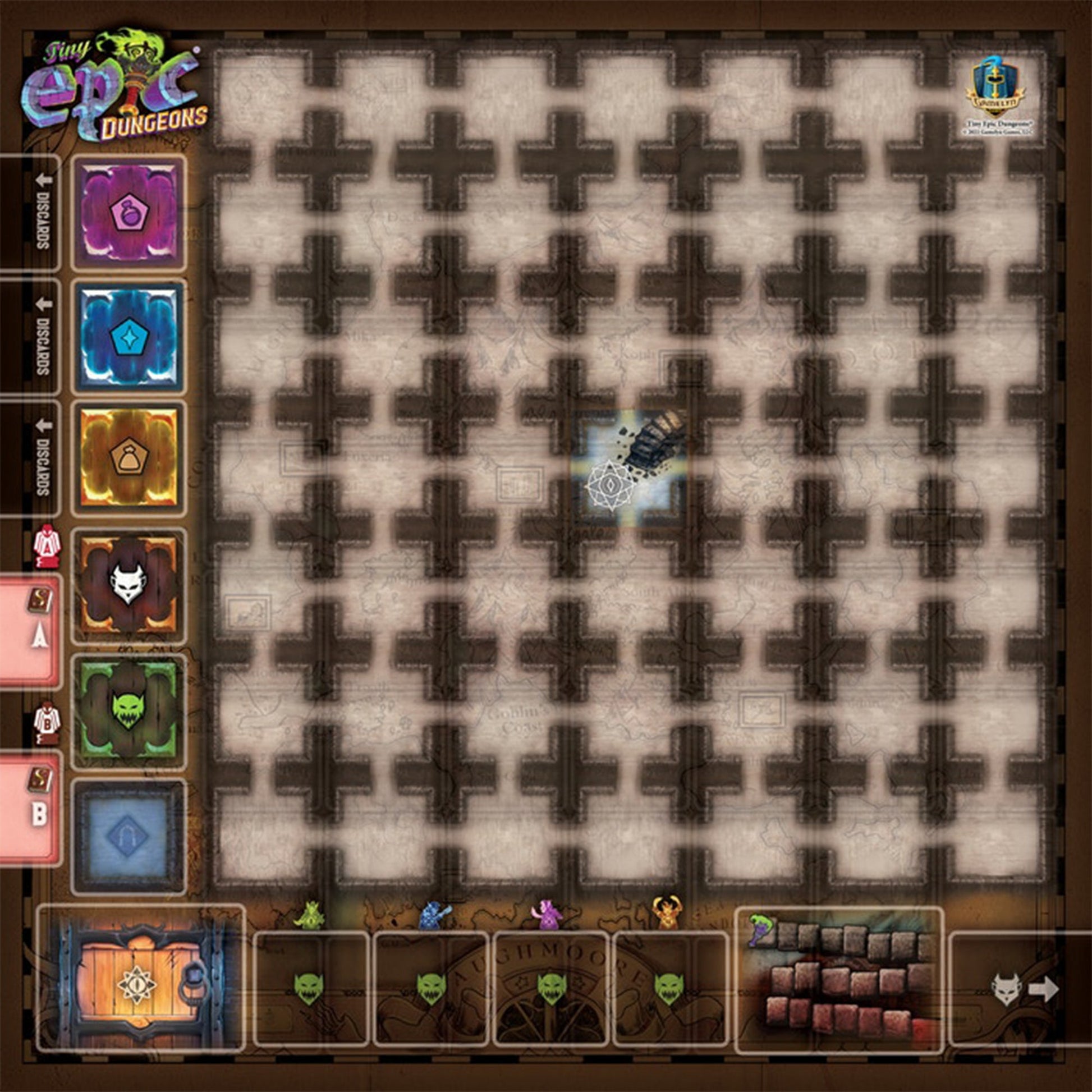 Tiny Epic Dungeons Game Mat - Thảm Chơi Board Game Cao Cấp - Tabletop Tycoon - Hình ảnh sản phẩm