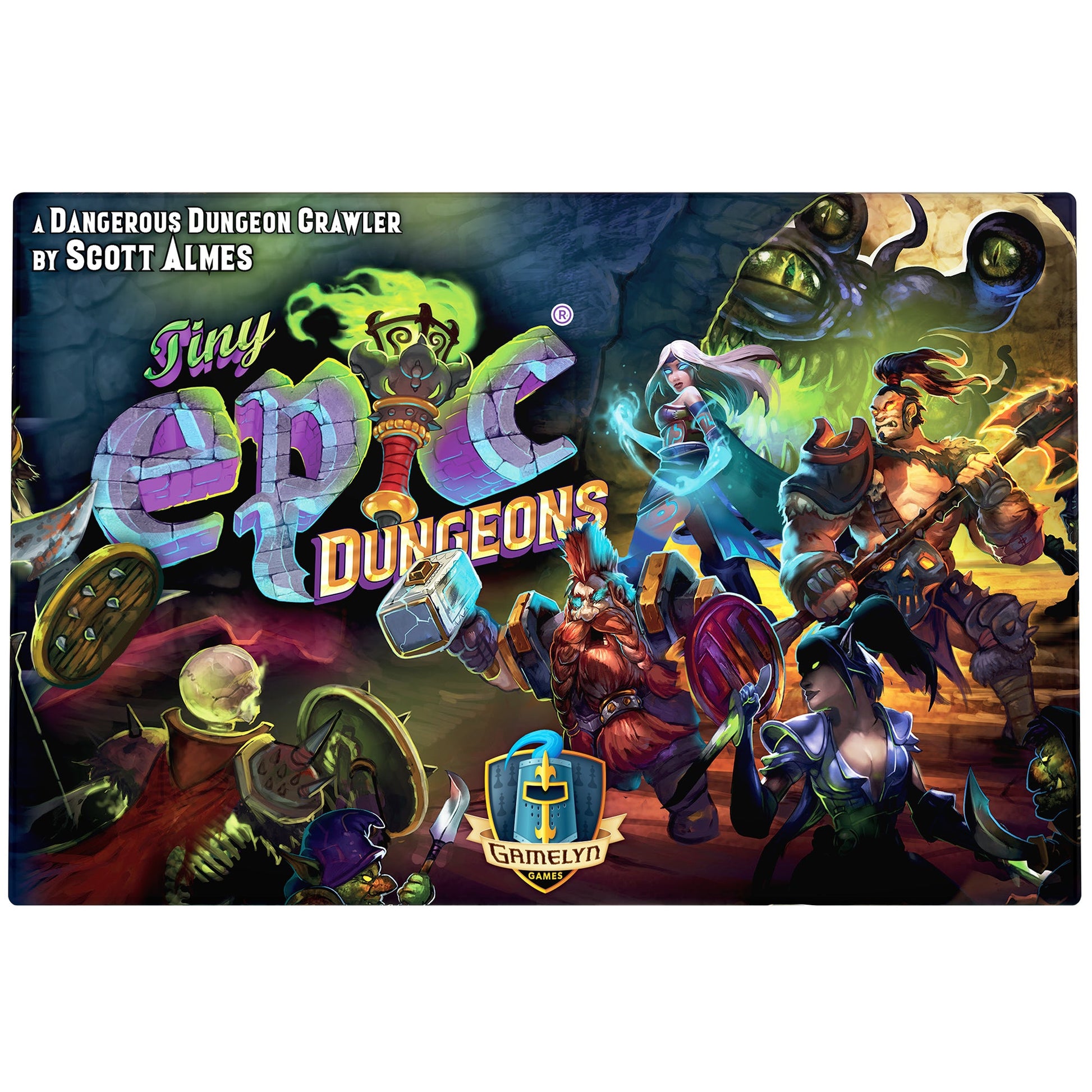 Tiny Epic Dungeons Retail Base Game - Board Game Chiến Thuật Nhập Vai Hầm Ngục - Tabletop Tycoon - Hình ảnh chi tiết 2