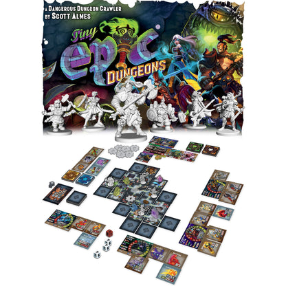 Tiny Epic Dungeons Retail Base Game - Board Game Chiến Thuật Nhập Vai Hầm Ngục - Tabletop Tycoon - Góc nhìn khác 3
