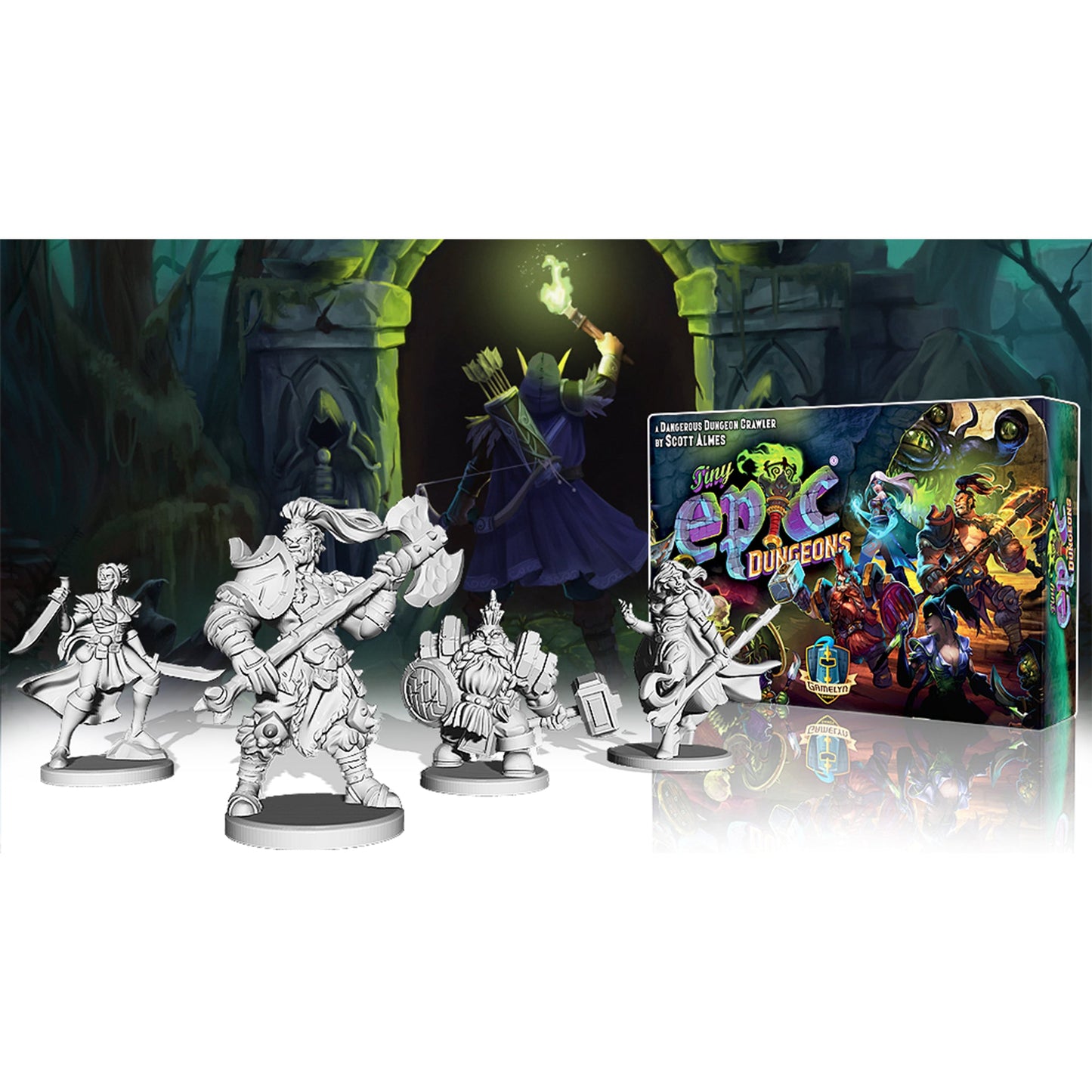 Tiny Epic Dungeons Retail Base Game - Board Game Chiến Thuật Nhập Vai Hầm Ngục - Tabletop Tycoon - Hình ảnh bổ sung 4