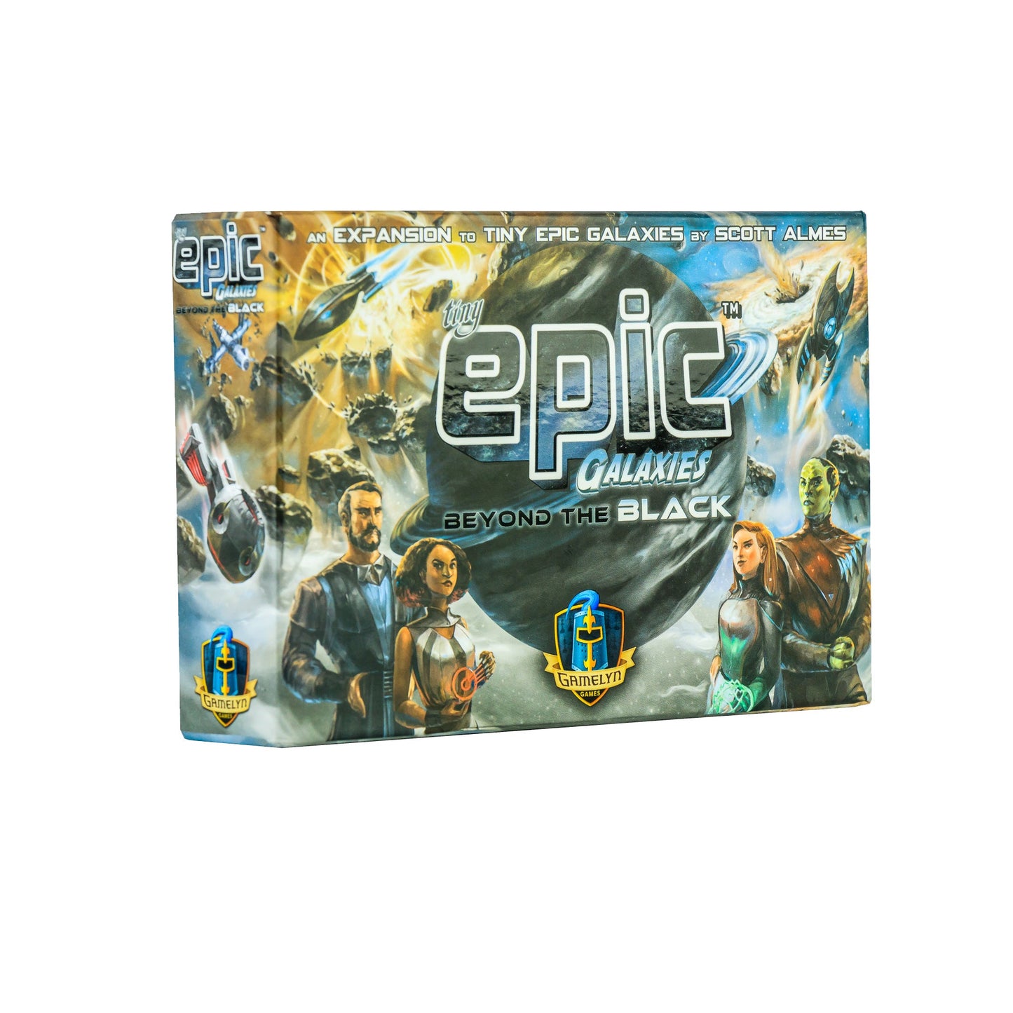 Tiny Epic Galaxies Beyond the Black Retail - Bản Mở Rộng Board Game Chiến Thuật Không Gian - Tabletop Tycoon - Hình ảnh sản phẩm