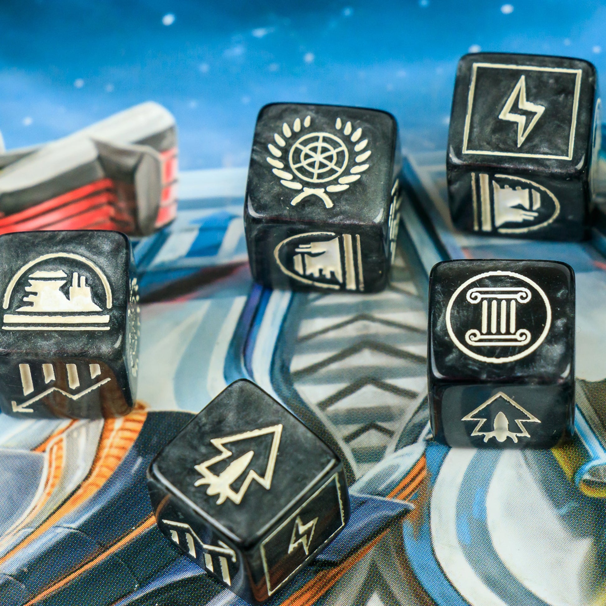 Tiny Epic Galaxies Beyond the Black Retail - Bản Mở Rộng Board Game Chiến Thuật Không Gian - Tabletop Tycoon Tabletop Tycoon 