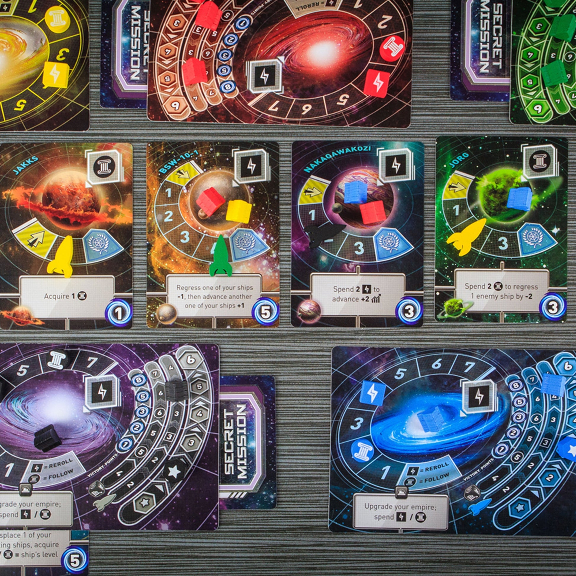 Tiny Epic Galaxies Retail - Board Game Chiến Thuật Không Gian - Tabletop Tycoon - Góc nhìn khác 3