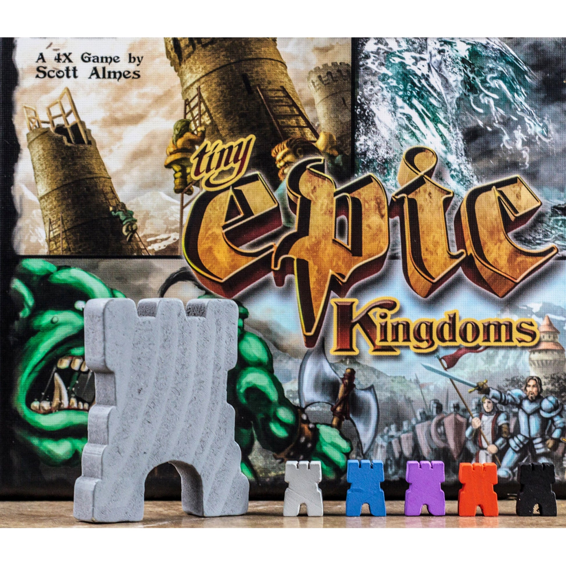 Tiny Epic Kingdoms Retail Base Game - Board Game Chiến Thuật 4X - Tabletop Tycoon - Hình ảnh chi tiết 2