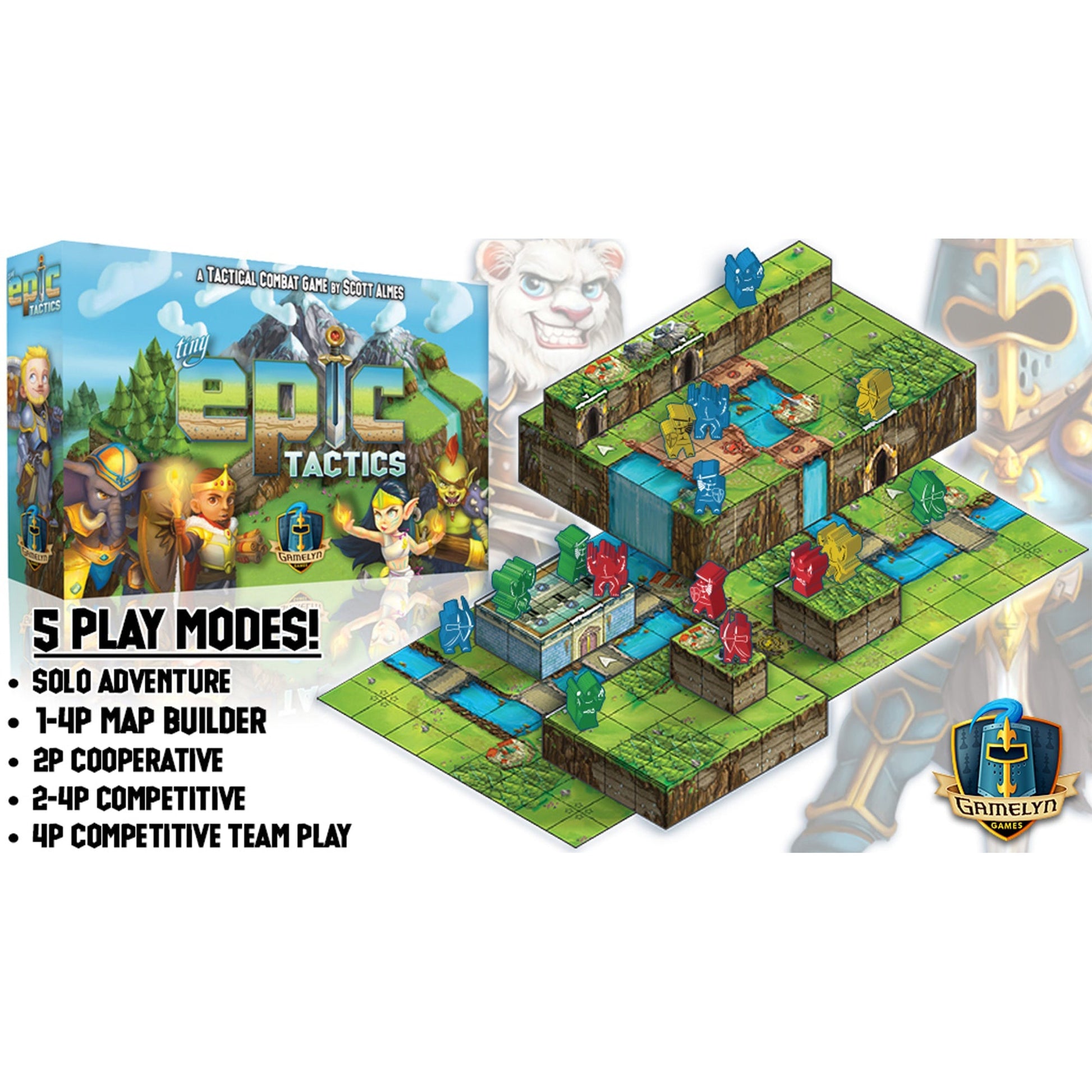 Tiny Epic Tactics Retail Base Game - Board Game Chiến Thuật Hầm Ngục - Tabletop Tycoon - Hình ảnh chi tiết 2