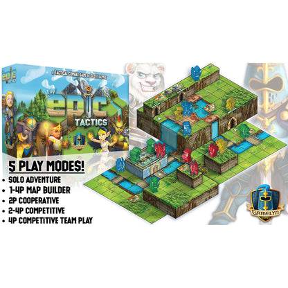 Tiny Epic Tactics Retail Base Game - Board Game Chiến Thuật Hầm Ngục - Tabletop Tycoon - Hình ảnh chi tiết 2