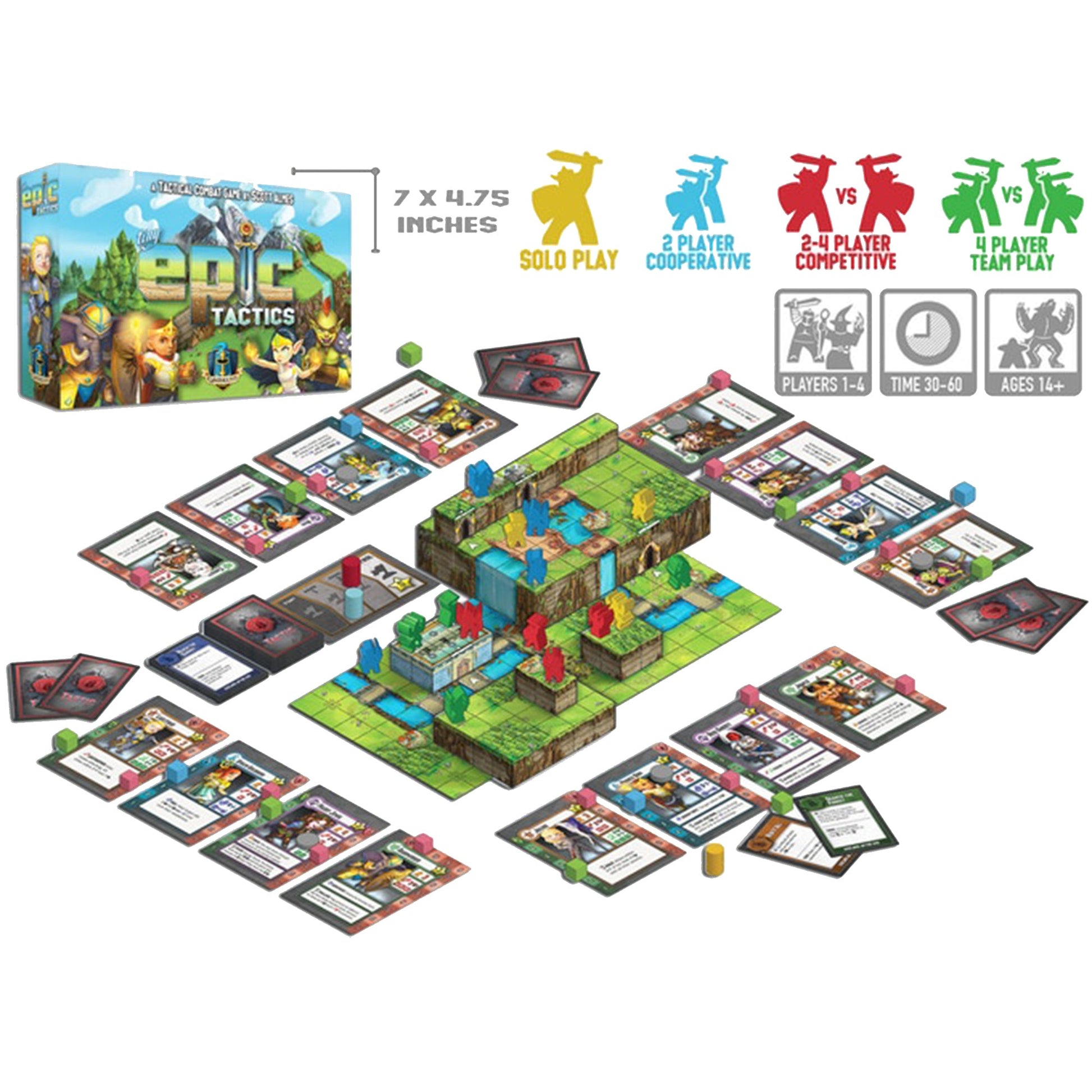 Tiny Epic Tactics Retail Base Game - Board Game Chiến Thuật Hầm Ngục - Tabletop Tycoon - Góc nhìn khác 3