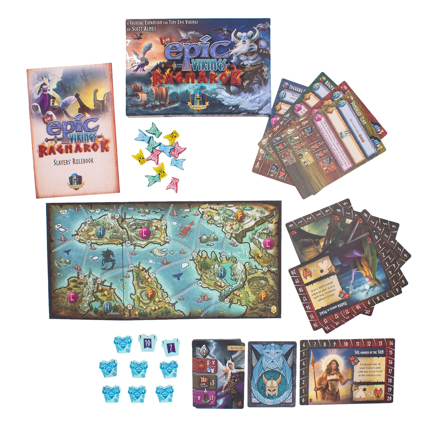 Tiny Epic Vikings: Ragnarok - Bản Mở Rộng Board Game Chiến Thuật - Tabletop Tycoon - Hình ảnh bổ sung 4
