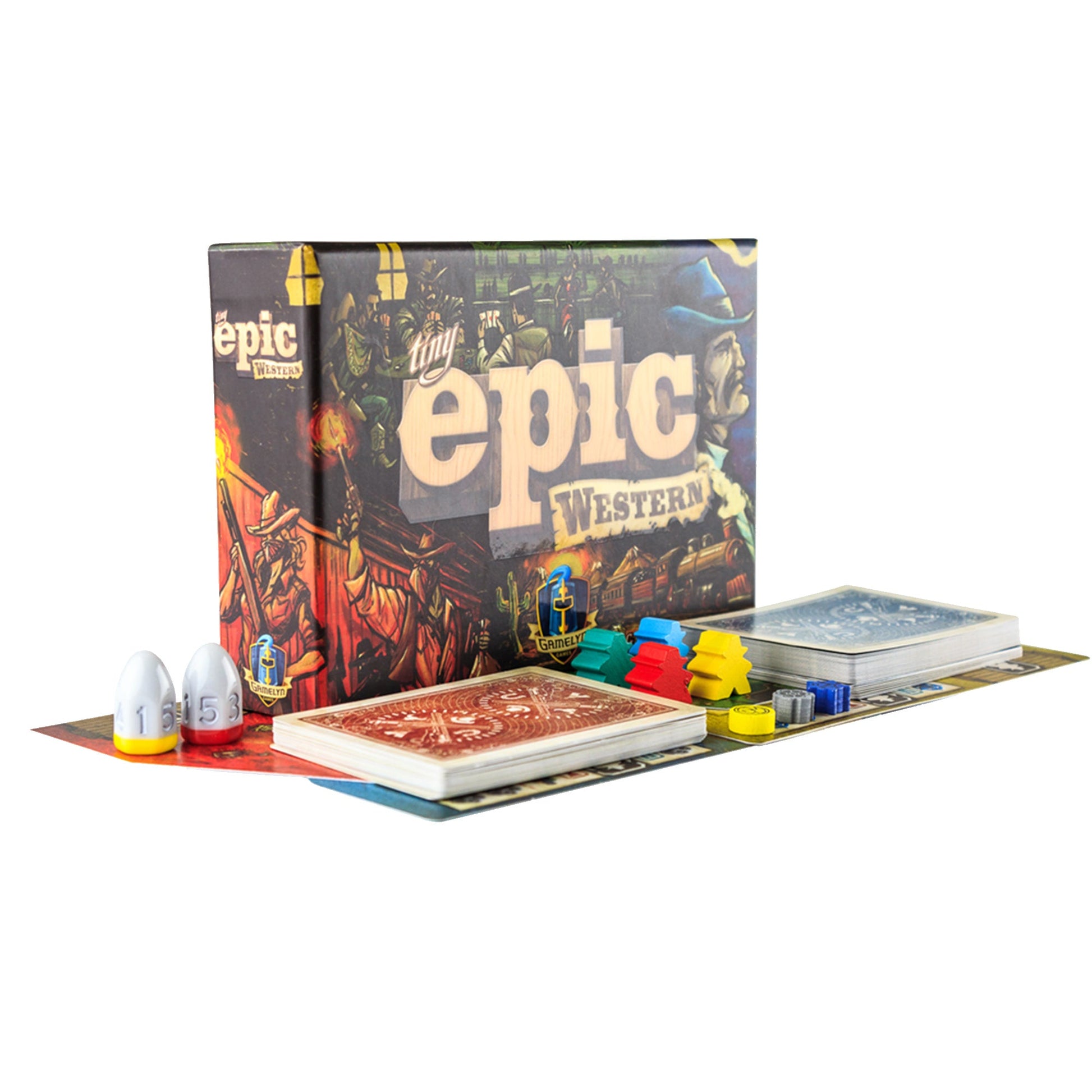 Tiny Epic Western Board Game - Board Game Chiến Thuật Miền Viễn Tây - Tabletop Tycoon - Hình ảnh chi tiết 2