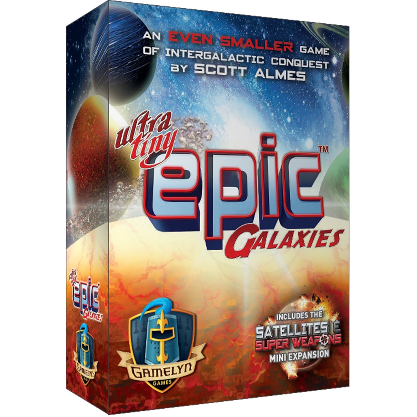 Ultra Tiny Epic Galaxies Board Game - Board Game Chiến Thuật Không Gian - Gamelyn Games