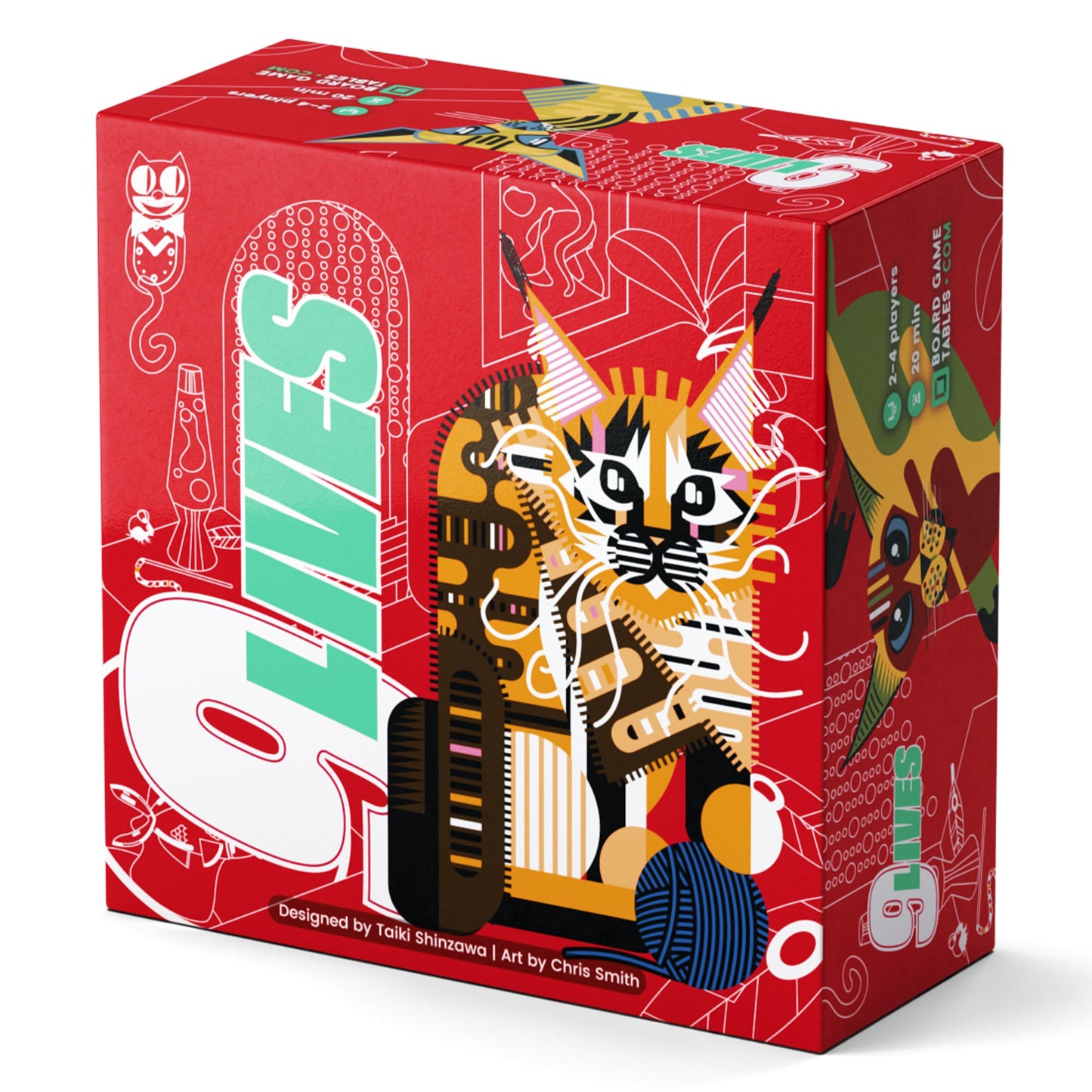 9 Lives Board Game - Trò chơi thẻ bài Trick-taking - Allplay