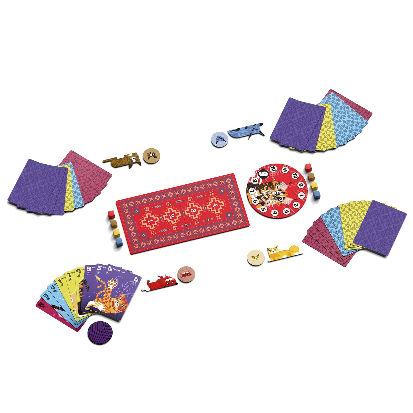 9 Lives Board Game - Trò chơi thẻ bài Trick-taking - Allplay